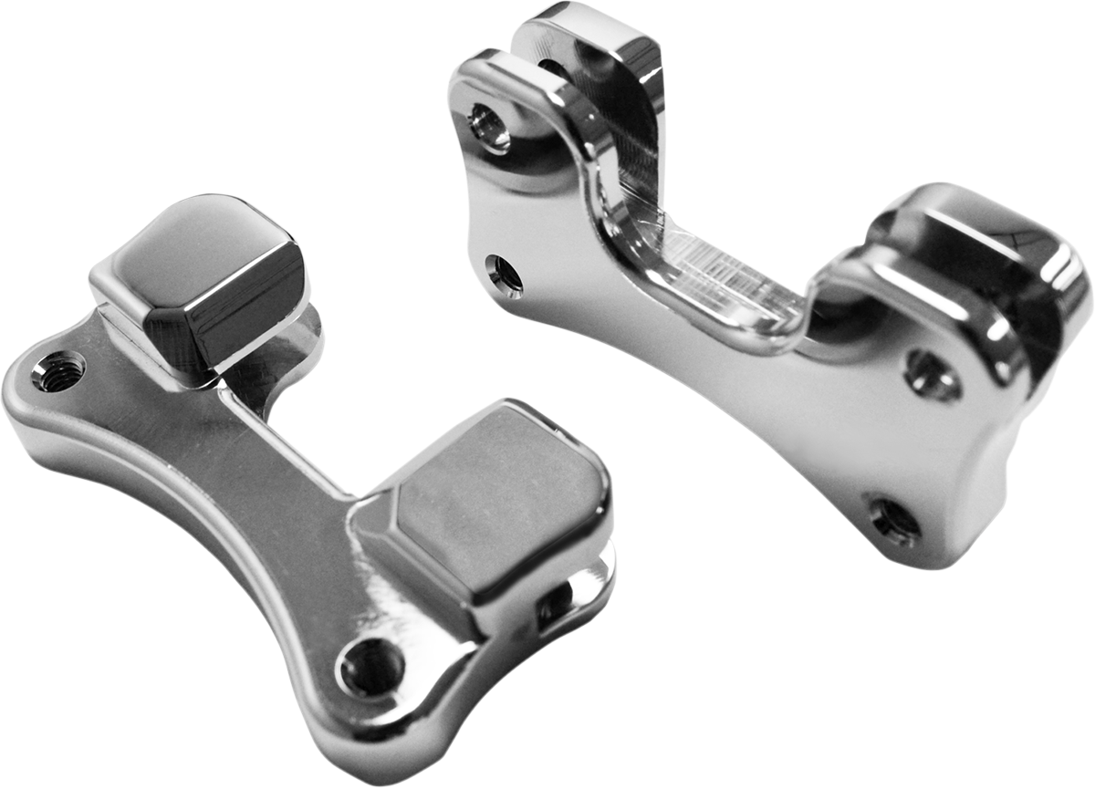 Fender-To-Fork Adapters - Chrome