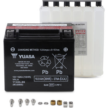 Batería Convencional Yuasa YTX20L-BS H-D 1991 - 2020