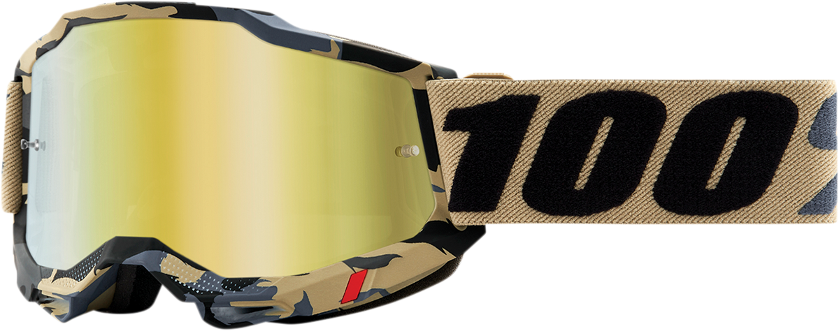 Accuri 2 Goggles - Tarmac - True Gold