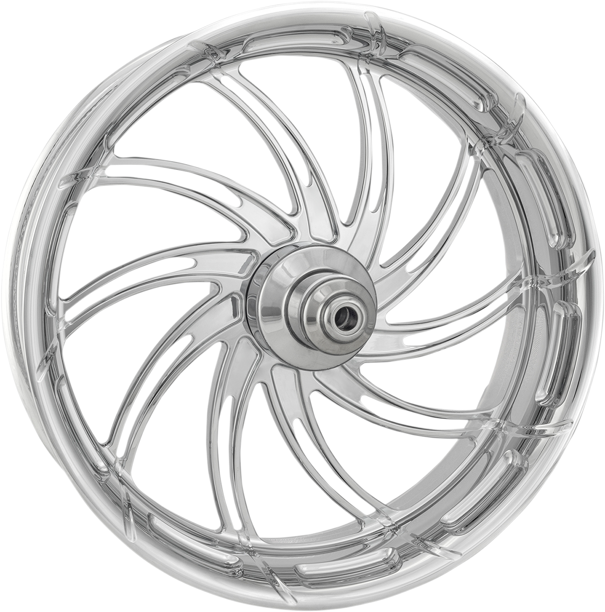 Wheel - Supra - Chrome - 21 x 3.5 - With ABS - 14+ FL