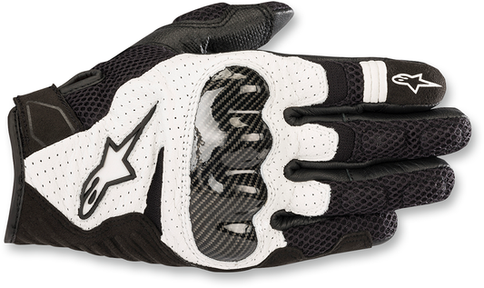 SMX-1 Air V2 Gloves - Black/White - Small