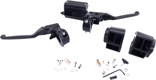 Handlebar Controls - 5/8" Master Cylinder - '84 - '95 - Black