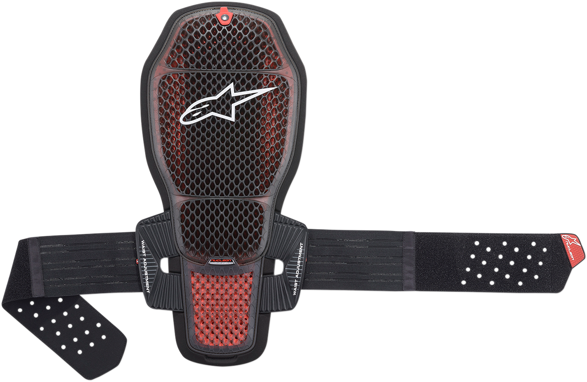 Nucleon KR-R Cell Back Protector - Red/Black - XS