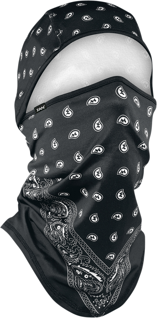 SportFlex® Convertible Balaclava - Black Paisley