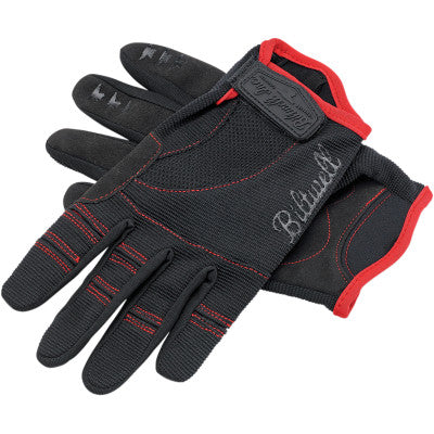 GUANTES BILTWELL NEGRO-ROJO - OutletHarley