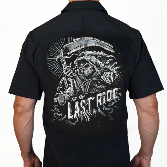 Camisa Lethal Threat Till the Last Ride Reaper