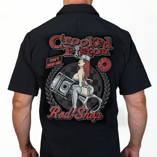 Crooked Piston Shirt - Black