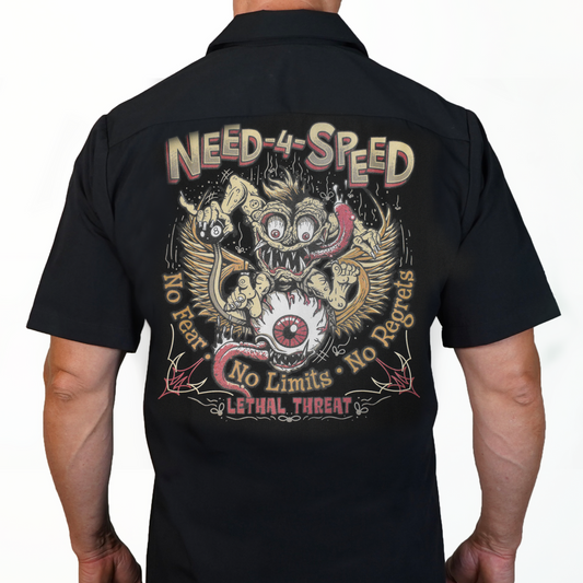 Camisa Lethal Threat Need 4 Speed