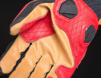 Guantes Icon Hypersport-Rojos