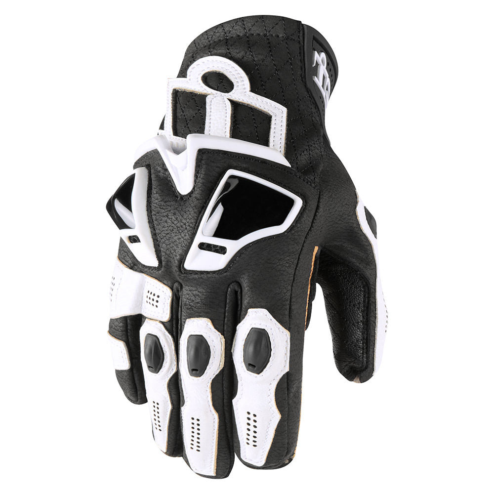 Guantes Icon Hypersport- Blanco