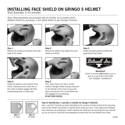 Gringo S Gen 2 Shield - Bubble - Clear