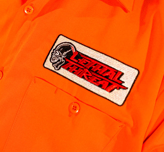 Camisa LETHAL THREAT Rollin Right - Naranja