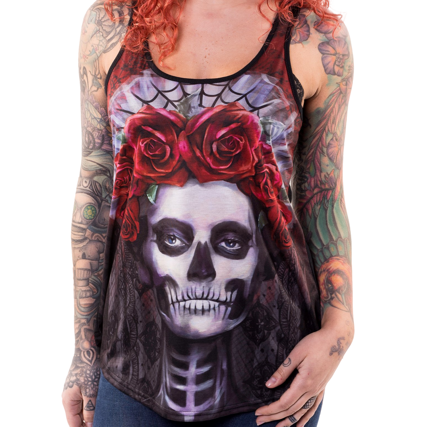 Blusa Lethal Threat Dark Widow Razor Back