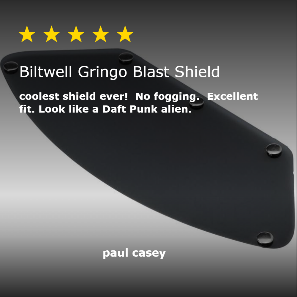 Gringo Blast Shield - Smoke - L/2XL
