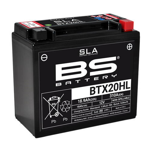 Bateria BS Battery BTX20HL