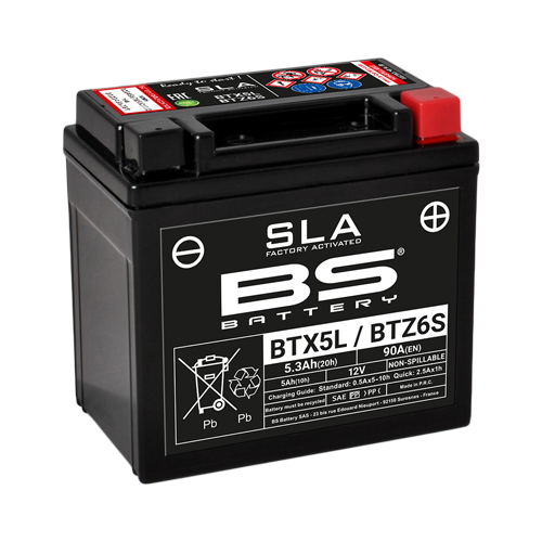 Bateria BS Battery BTX5L/BTZ6S