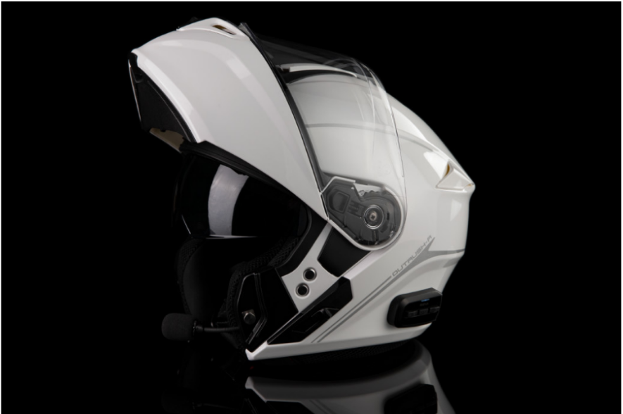 SENA Casco Outrush R Helmet -White