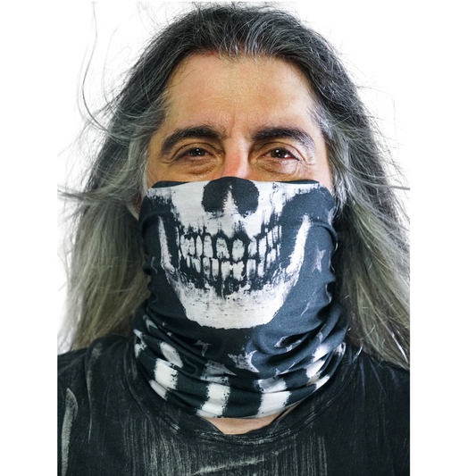 Neck Scarf - America Skull