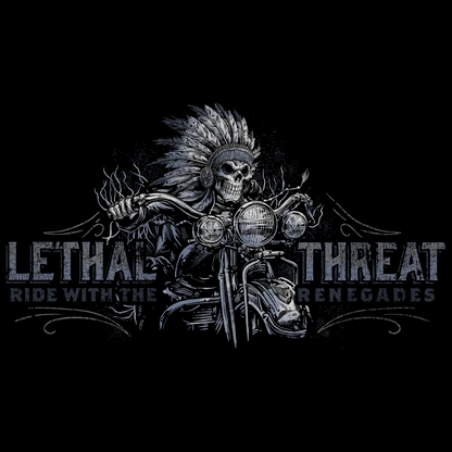 Playera Lethal Threat Ride With The Renegades Vintage