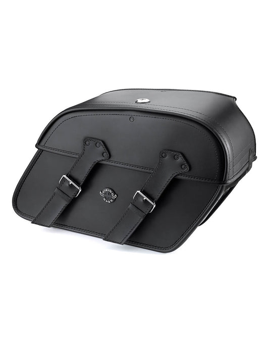 Alforjas Viking Bags Mediana de Piel para Street 750 2015-2020