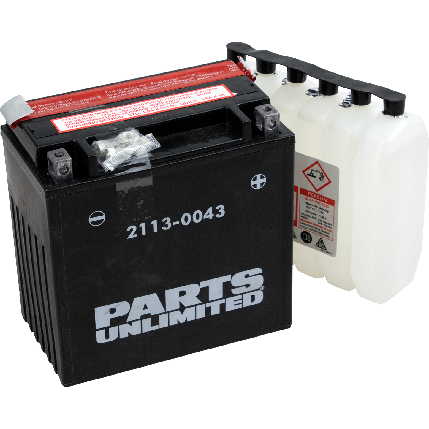 AGM Battery - YTX16CLB-BS 1.05 L