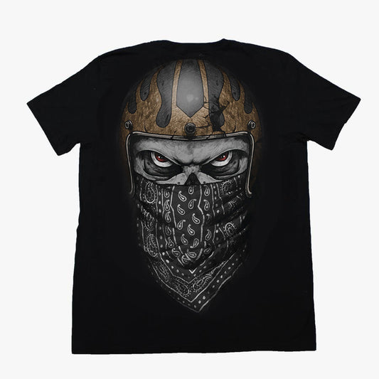 Bandana T-Shirt - Black - Medium