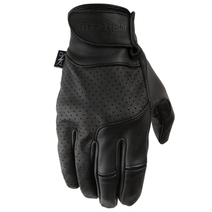 Siege Leather Gloves - Black - Small