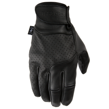 Siege Leather Gloves - Black - Small