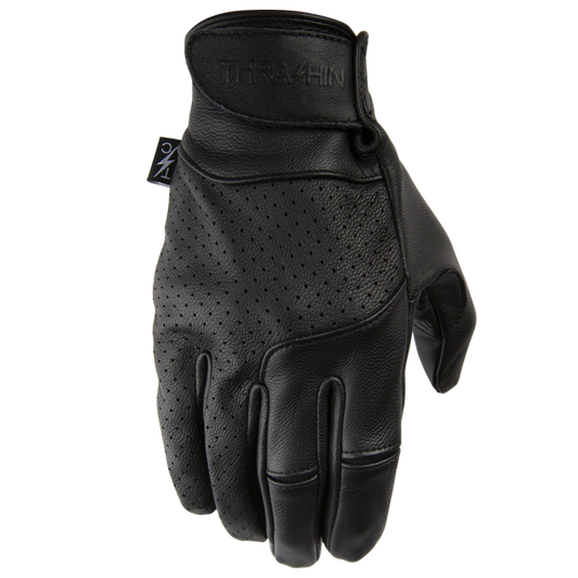 Siege Leather Gloves - Black - Small
