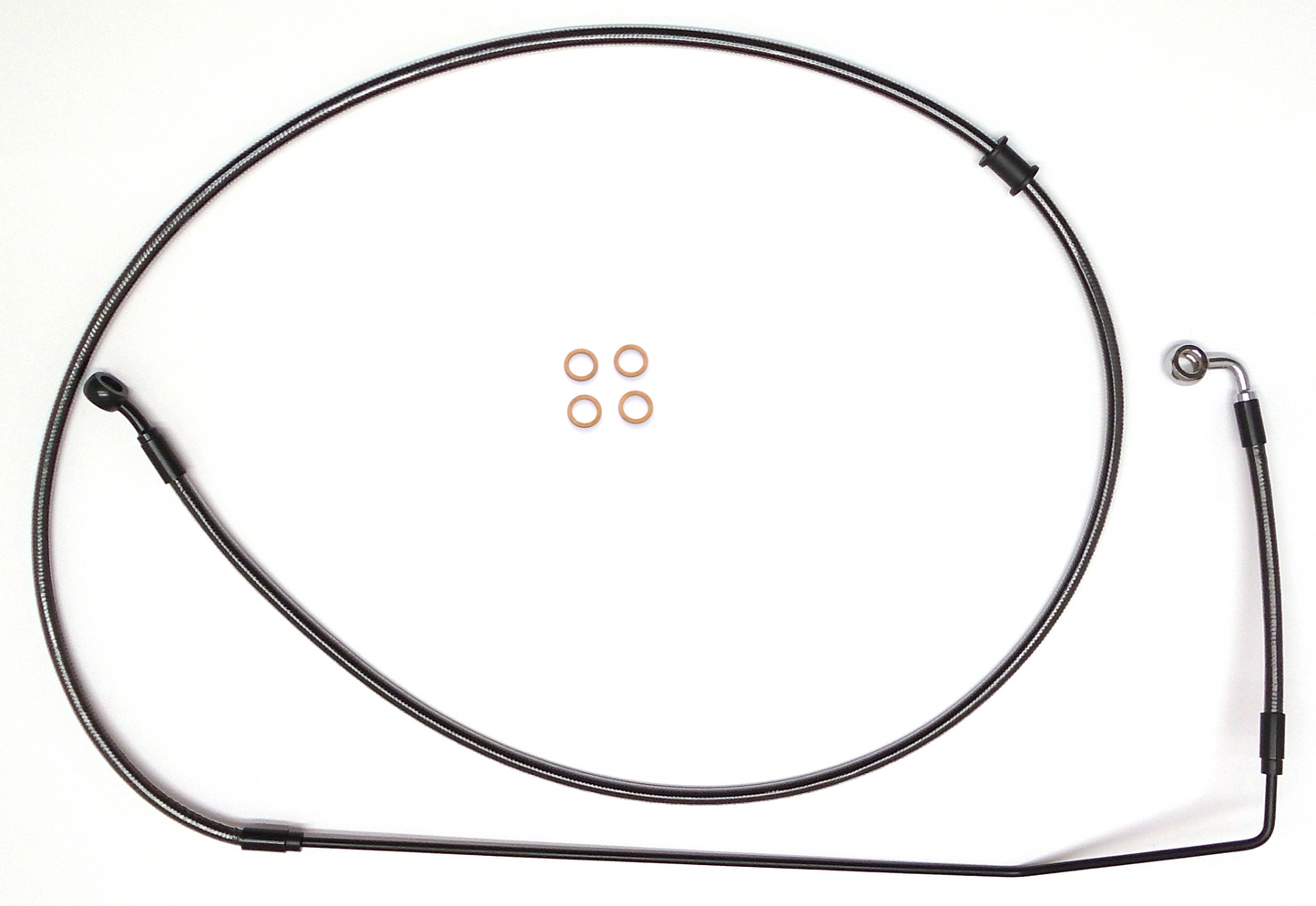 Brake Line - Front - Black Pearl - Indian