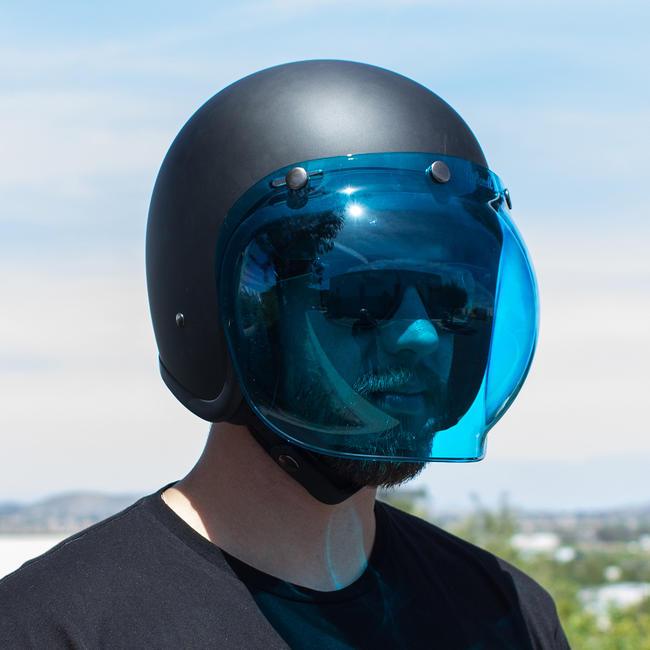 después del colegio Vista Antídoto Burbuja para casco Biltwell Anti-Fog Bubble Shield Azul – Ruta 70
