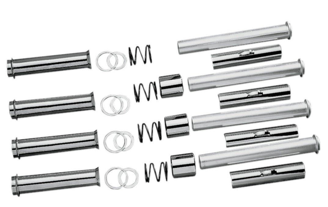 Tubos de varillas de empuje cromo