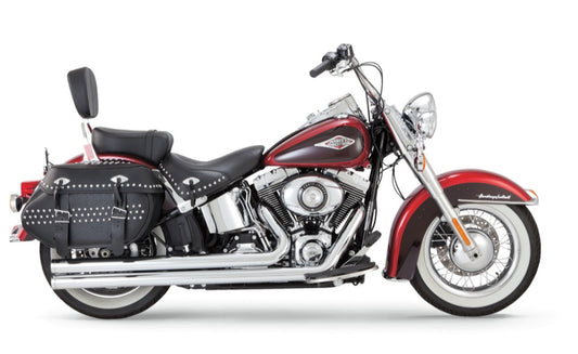 Escapes Vance & Hines Big Shots Largos cromo H-D Softail 2010 a 2017