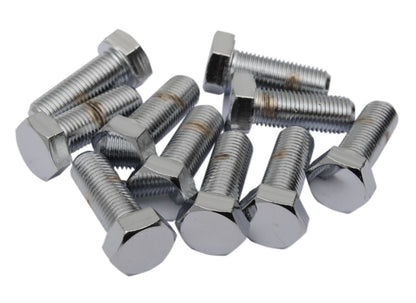 Tornillos de cabeza hexagonal 3/8"-24 x 1" Drag Specialties cromo