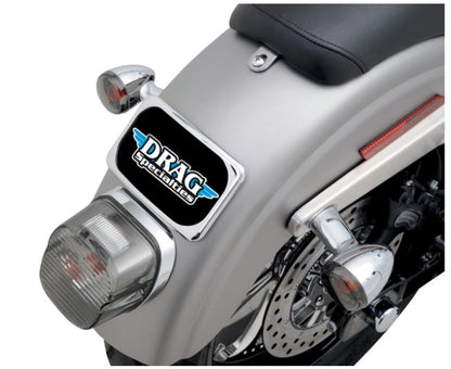 Marco cromo de matricula cromo