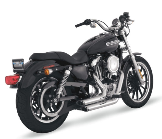 Escapes Vance & Hines Shortshots Staggered cromo H-D Sportster 2004 a 2013