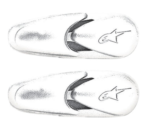 Flexible Toe Sliders - White