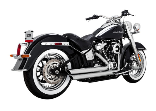 Escapes Vance & Hines Big Shots Staggered cromo Softail 2018 a 2021