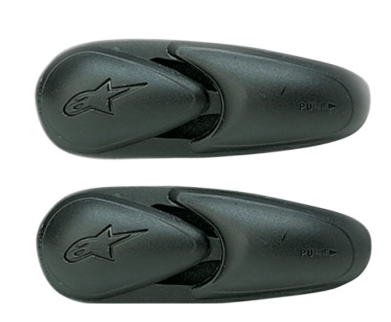 Flexible Toe Sliders - Black