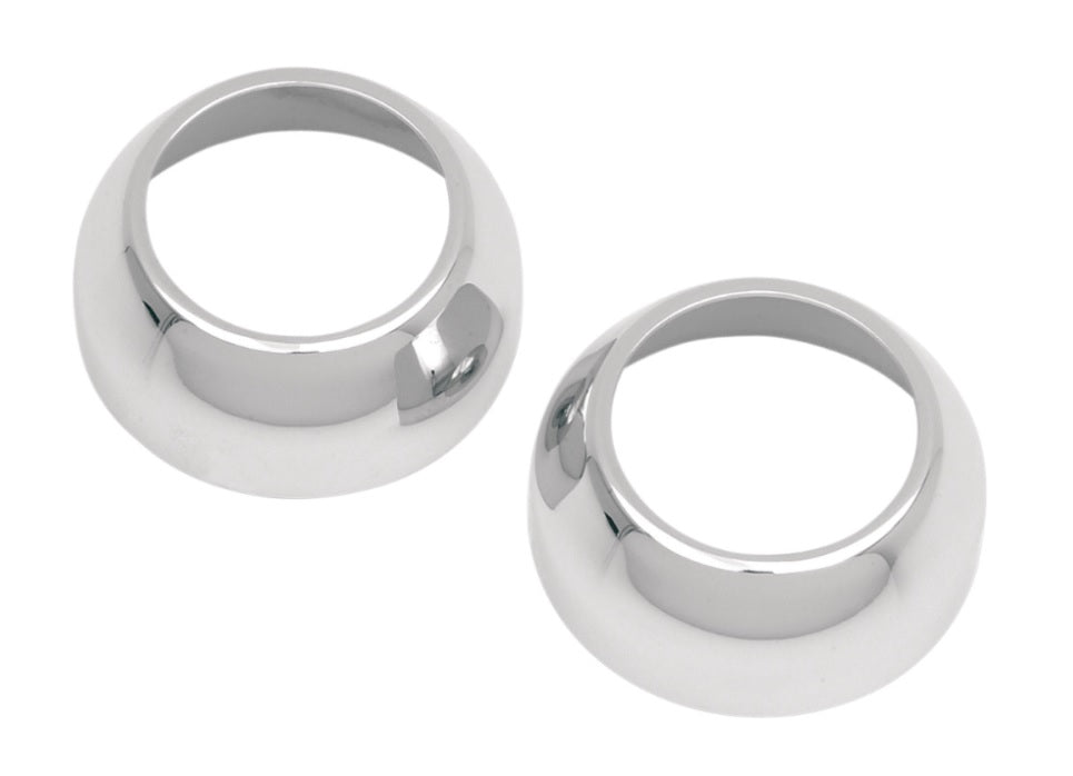 Cubiertas de los vasos de suspension delantera 1.54" 39 mm cromo