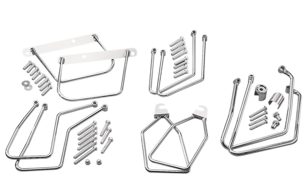 Soportes para alforjas cromo