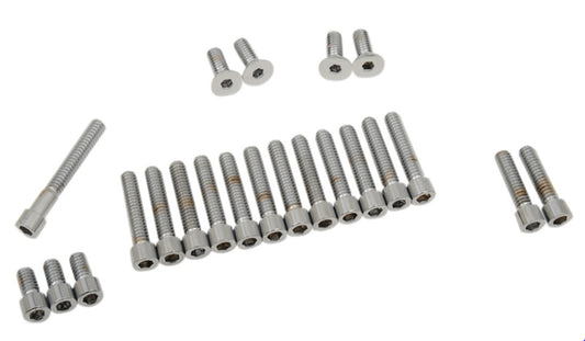 Juego de tornillos allen cromo