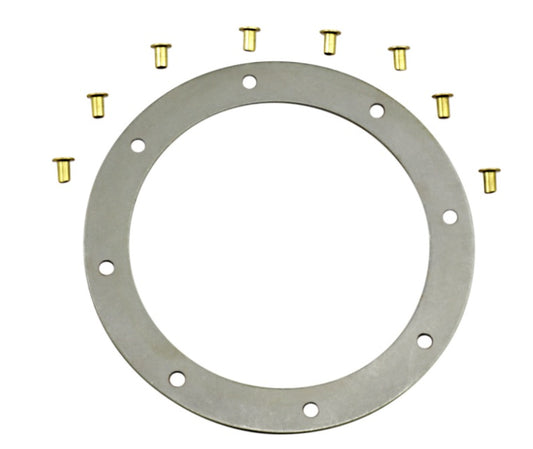 Revestimiento de la maza de clutch con remaches