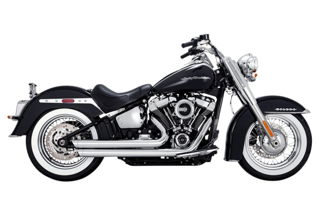 Escapes Vance & Hines Big Shots Staggered cromo Softail 2018 a 2021
