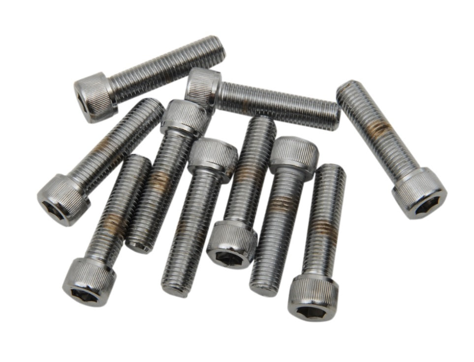 Tornillos allen estriado 5/16"-24 x 1-1/4" cromo