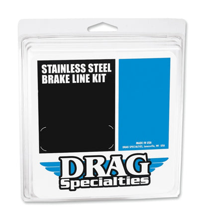 Linea de frenos universal cromo 9"