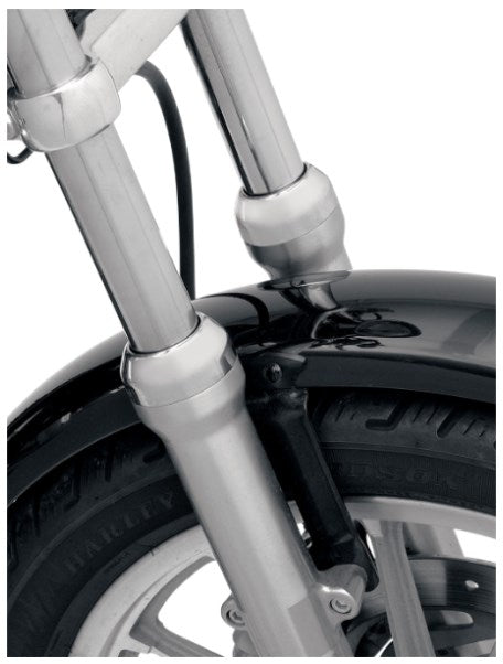 Cubiertas de los vasos de suspension delantera 1.54" 39 mm cromo