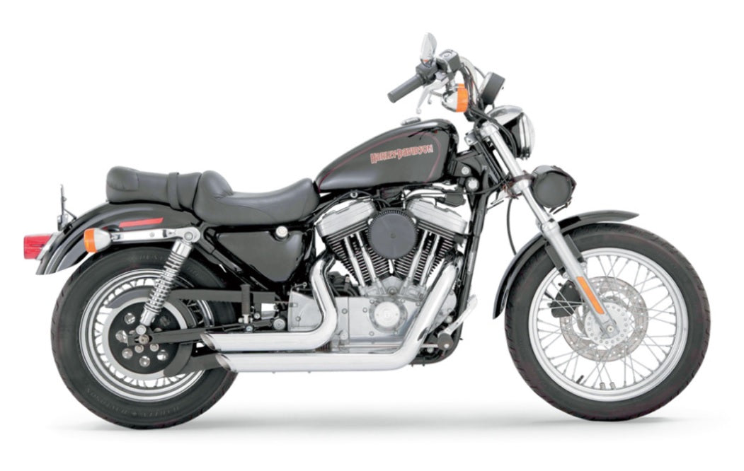 Escapes Vance & Hines Shortshots Staggered cromo H-D Sportster 1999 a 2003