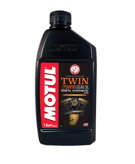 Aceite sintetico 75W-90 para transmision V-Twin