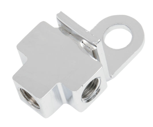 Union linea de freno trasero "T" 1/8" NPT cromo